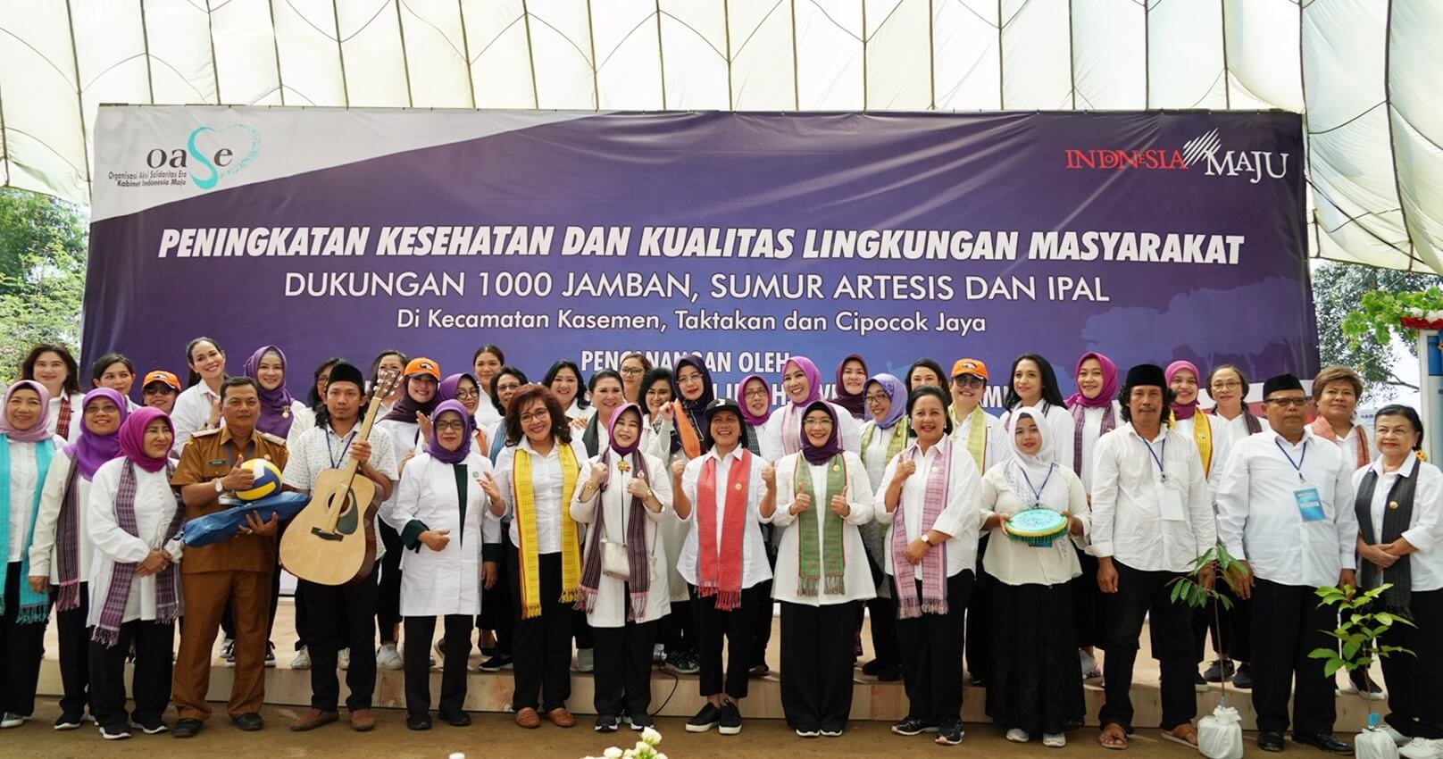 Program Seribu Sanitasi OASE-KIM untuk masyarakat Serang, Banten