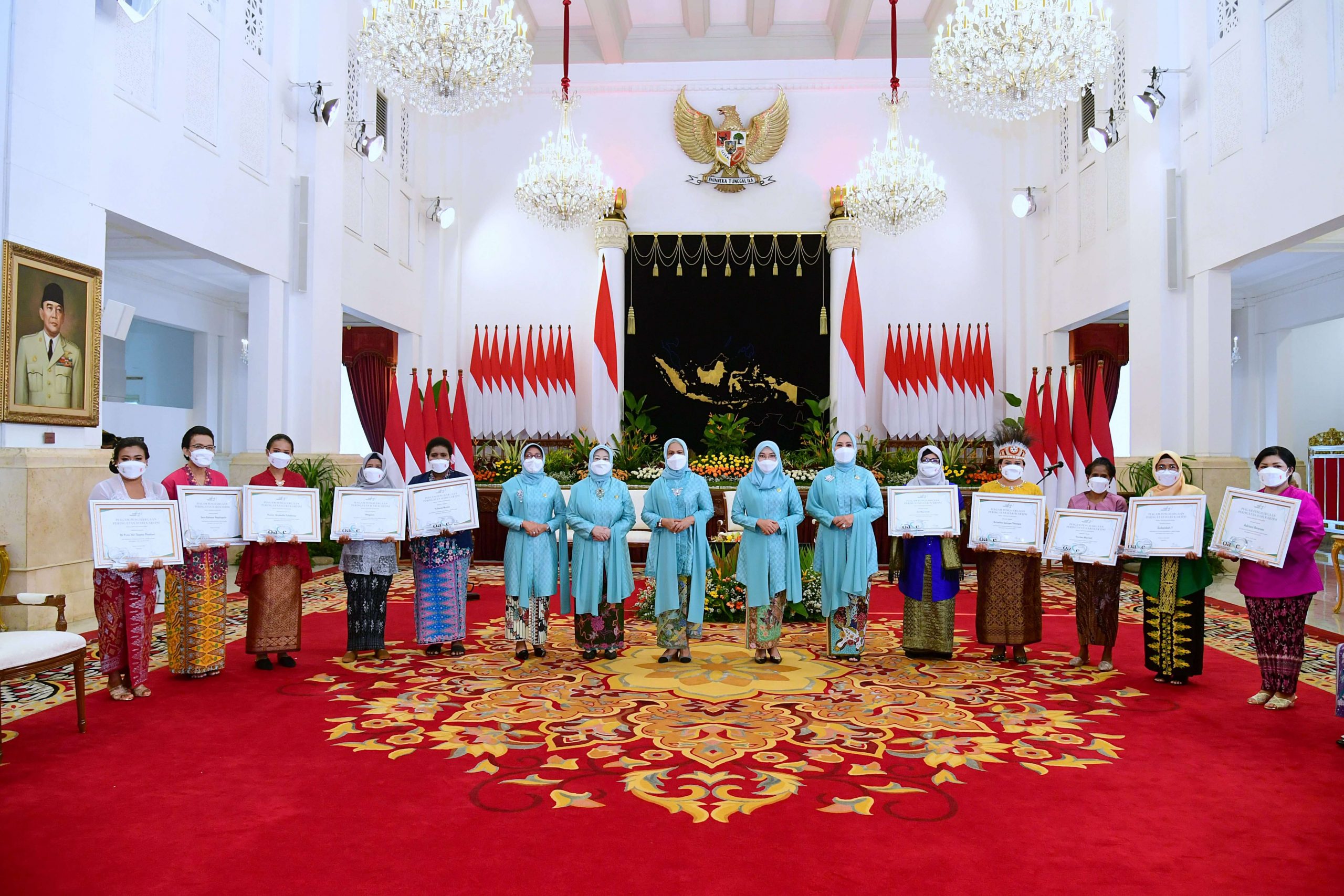Acara Peringatan Hari Kartini OASE-KIM di Istana Negara, Jakarta