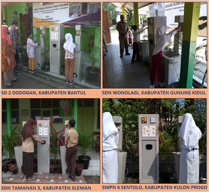 Gerakan Cuci Tangan yang Benar, D.I Yogyakarta