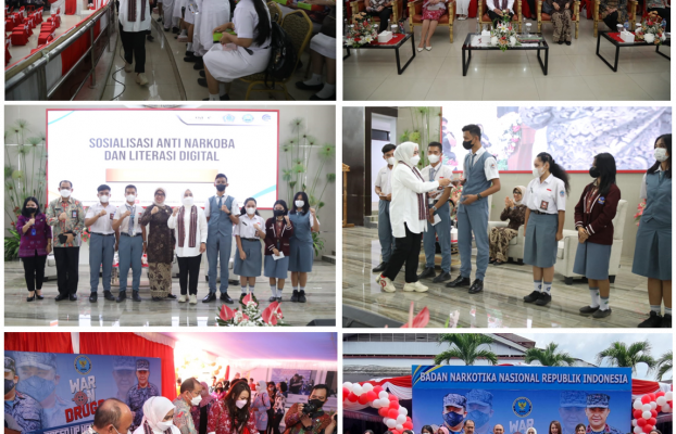 Sosialisasi Anti Narkoba dan Literasi Digital, Manado, Sulawesi Utara